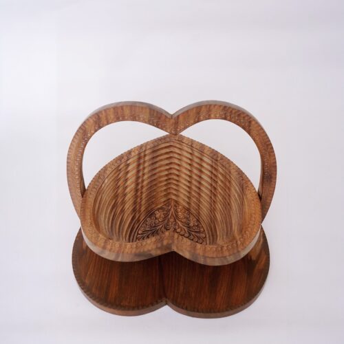 Heart shaped Spring Basket