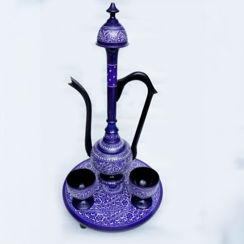 Purple Lacquer Umar-e-Khayam Set