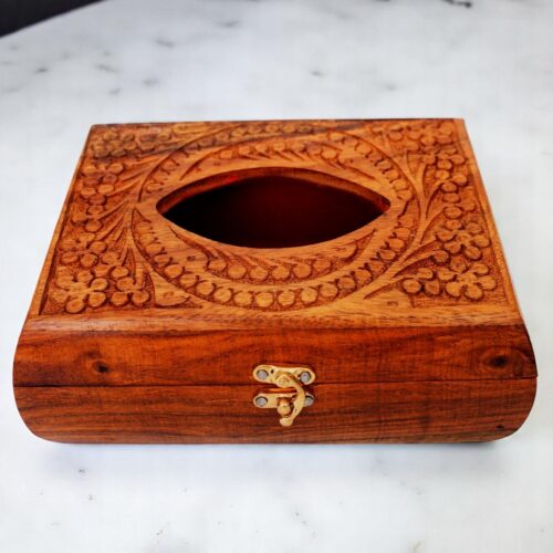 Carving Tissue Box