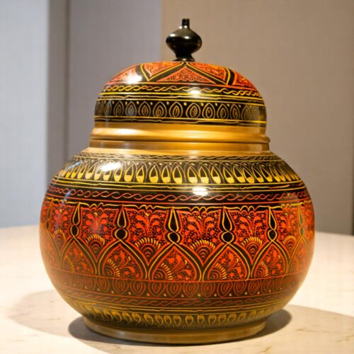 Lacquer Candy Jar